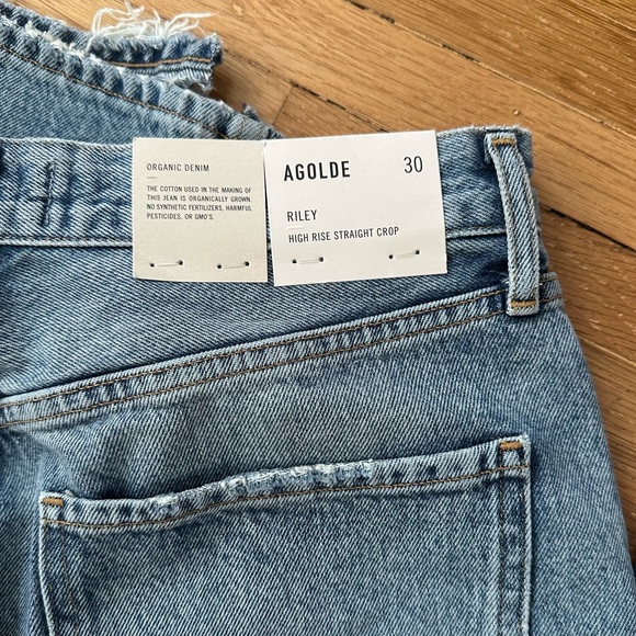 BRAND NEW AGOLDE High Rise Straight Jean - Picture 5 of 7